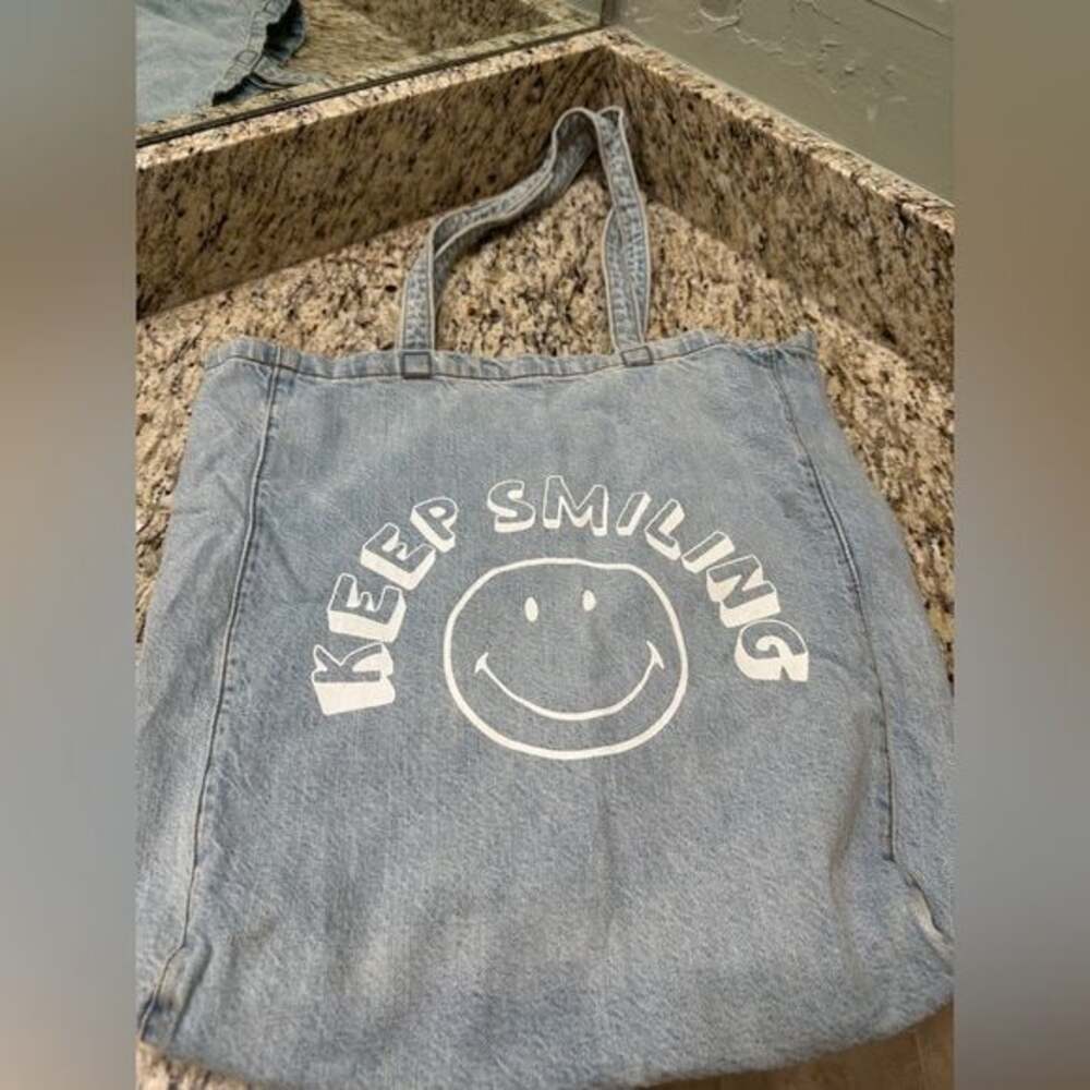 American Eagle Outfitters Blue Denim Fabric